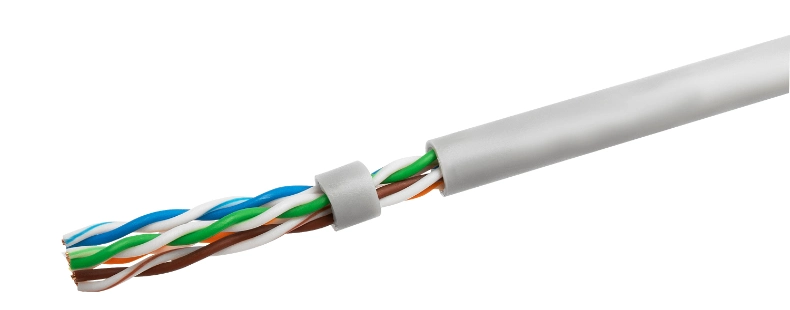 Outdoor 1000FT RJ45 Connector Cat5e 24AWG Shielded Cable SFTP Network Cable Cat5e LAN Cable with Copper Wire