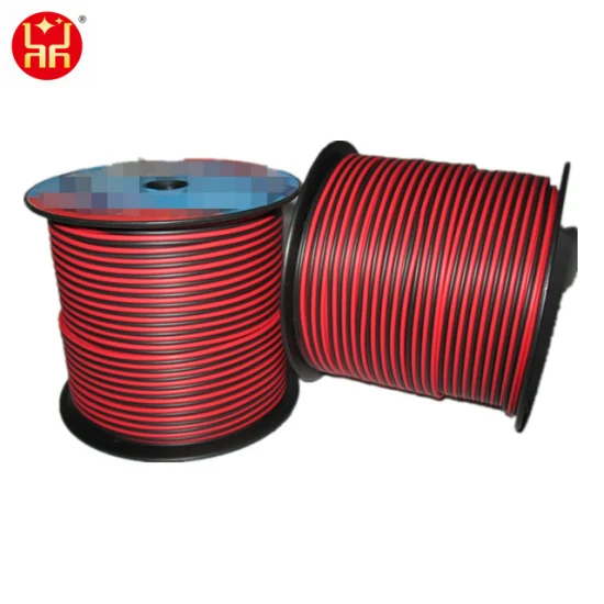 Cable de altavoz de cobre 16AWG/cable de altavoz transparente