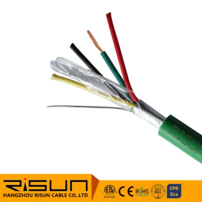 Cable de bus Eib Knx 2x2x0.8mm2 20AWG Cable de par trenzado para Smart Home